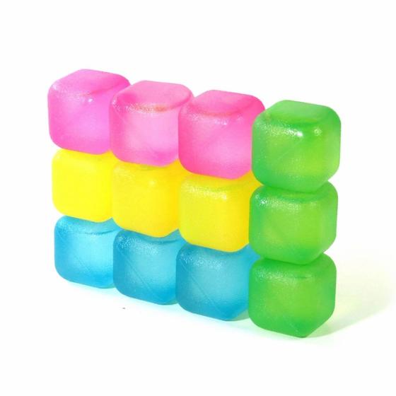 Imagem de Gelo Artificial Colorido Ice Cubes Colors