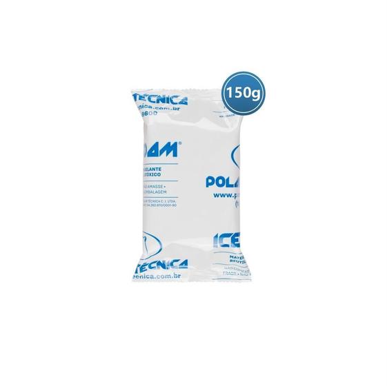 Imagem de Gelo Artificial Espuma Ice Foam 150G Caixa Com 80 Unidades