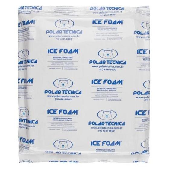 Imagem de Gelo Artificial Espuma Ice Foam 2700G Kit 5 Unidades If2700