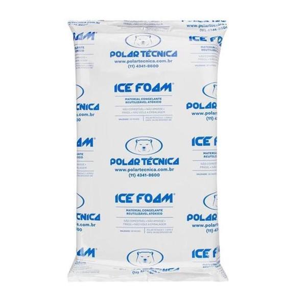 Imagem de Gelo Artificial Espuma Ice Foam 900G Kit 07 Unidades If9007