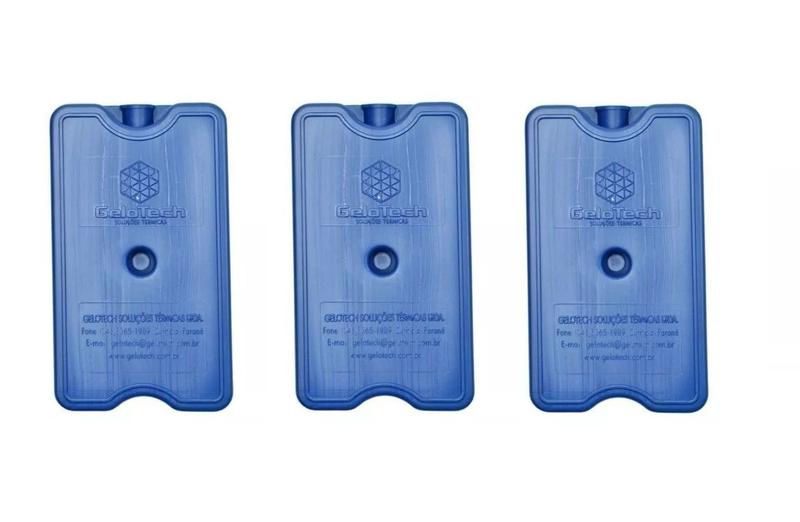Gelo Artificial Rígido Gelo-x placa Reutilizável 500ml 17x10x3cm Gelotech KIT 3PÇS Menor preço em Gelo Artificial Rígido Gelo-x placa Reutilizável 500ml 17x10x3cm Gelotech KIT 3PÇS