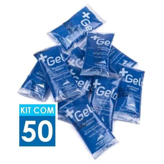 Imagem de Gelo Gel Artificial Flexível +Gelo 15G I Kit Com 50 Un