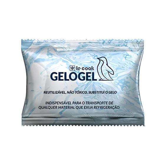 Imagem de Gelo Gel Artificial Reutilizável Flexível 200Ml