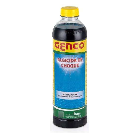 Imagem de Genco Algicida de Choque 1L Pool-Trat Elimina Algas
