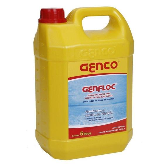 Imagem de GencoGenflocClarificanteAuxiliardeFiltração5Litros