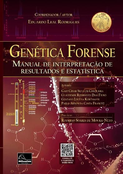 Imagem de Genetica forense - manual de interpretacao de resultados e estatistica - MILLENNIUM