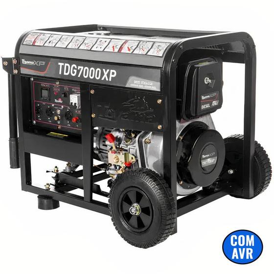 Imagem de Gerador à Diesel 6 KVA Bivolt TDG7000XP 251-048 TOYAMA