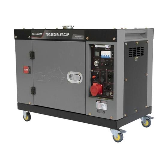 Imagem de Gerador Cabinado Diesel Toyama 8,0KVA 220V 15L P.Elétrica