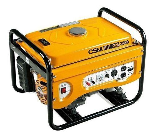 Imagem de Gerador Energia Csm Gm3500 3,5kva Mono Bivolt Motor 6.5hp 4t