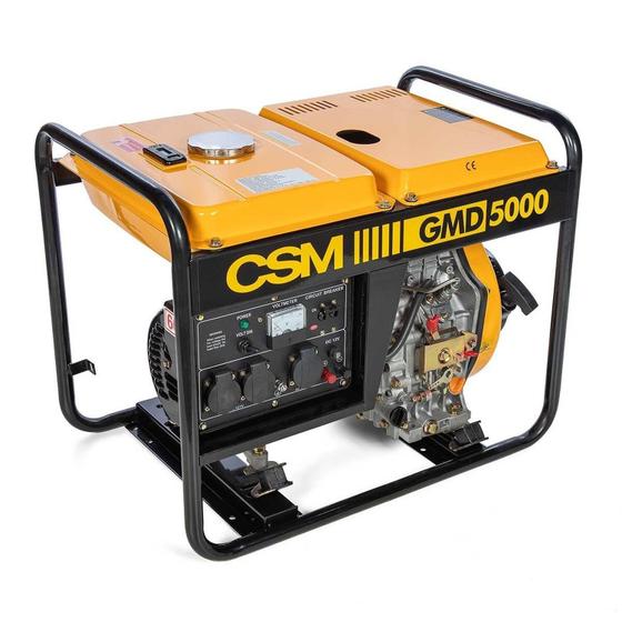 Imagem de Gerador Portatil Monof Gmd 5000 Csm