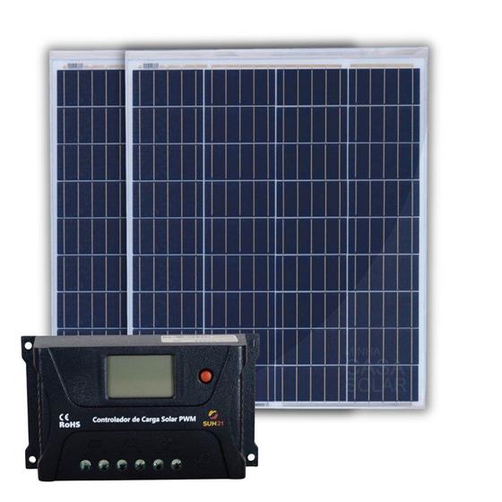 Imagem de Gerador Solar GSG com potencia de 160W para Uso Isolado da Rede