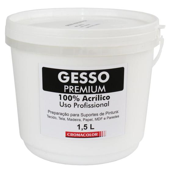 Imagem de Gesso Acrílico Premium Cromacolor 1,5L