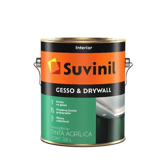 Imagem de Gesso & Drywall 3,6L - Suvinil - 50508911 - Unitário