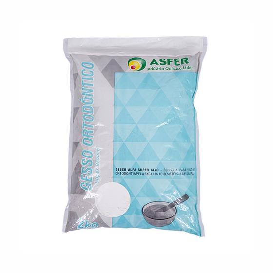Imagem de Gesso Ortodontico Branco Asfer - 2Kg