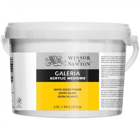 Imagem de Gesso Primer Acrílico Para Tela Profissional 2,5L Winsor & Newton