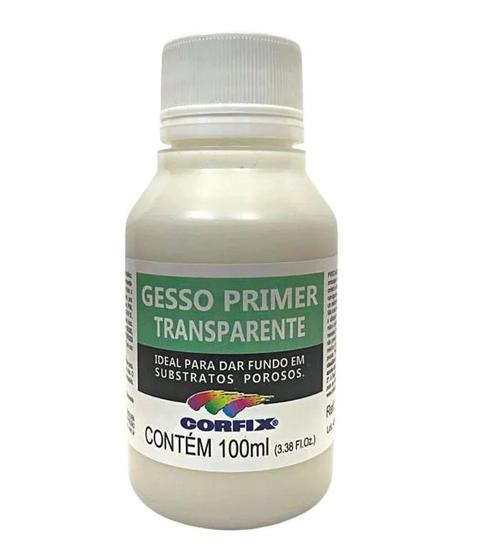 Imagem de Gesso Primer Transparente Corfix 100ml Artesanato