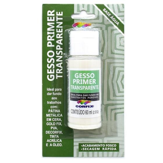 Imagem de Gesso Primer Transparente Corfix 60ml