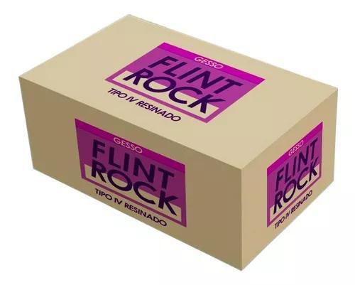 Imagem de Gesso Resinoso Flint Rock 4kg- Marfim