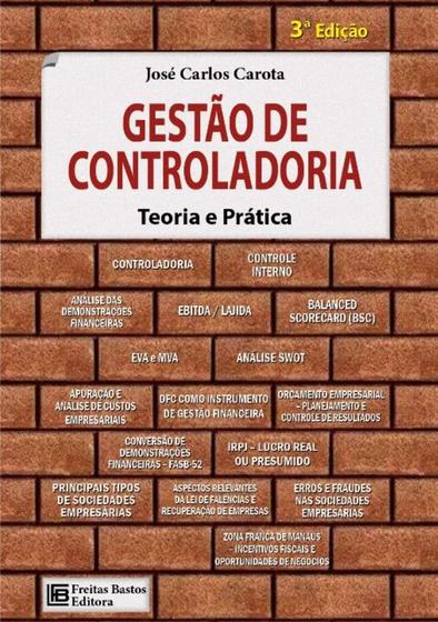 Imagem de Gestão de Controladoria - 03Ed/19 - FREITAS BASTOS