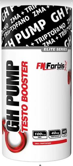 Imagem de Gh Pump Testo Booster 60 Caps Fn Forbis Zma Triptofano Sabor Sem Sabor