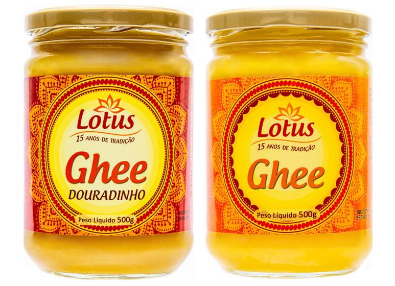 Imagem de Ghee Lotus - Kit 2 Unidades de 500g - Manteiga Clarificada Zero Lactose