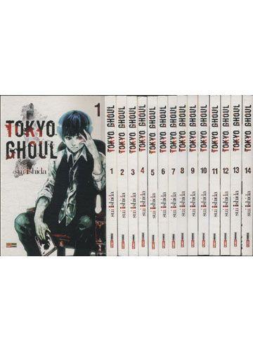 Imagem de Gibi Mangá Tokyo Ghoul - 14 Volumes - N.01 ao 14