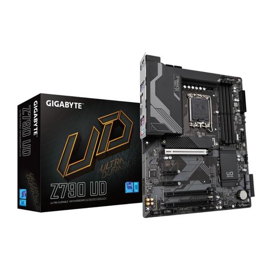 Imagem de Gigabyte Z790 UD (LGA 1700 - DDR5 7600 O.C), Chipset Z790, USB 3.2, Slot M.2, 2.5 Gbps, Micro ATX