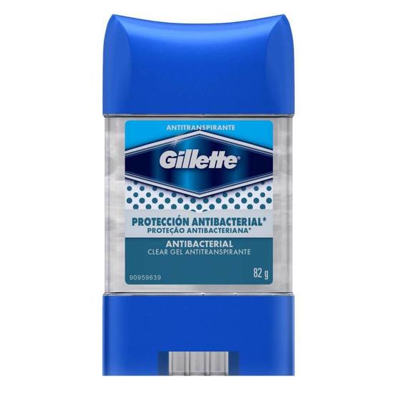 Gillette Clear Gel Desodorante Dry Stick Antibacteriano 82G ...