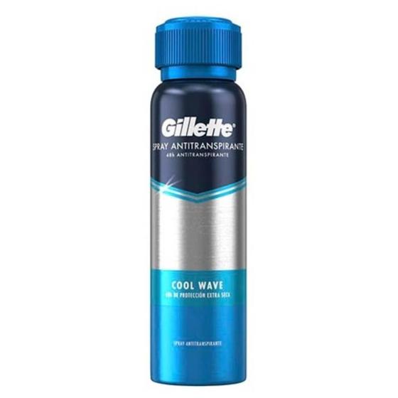 Imagem de Gillette Cool Wave Desodorante Aerosol Jato Seco 150ml