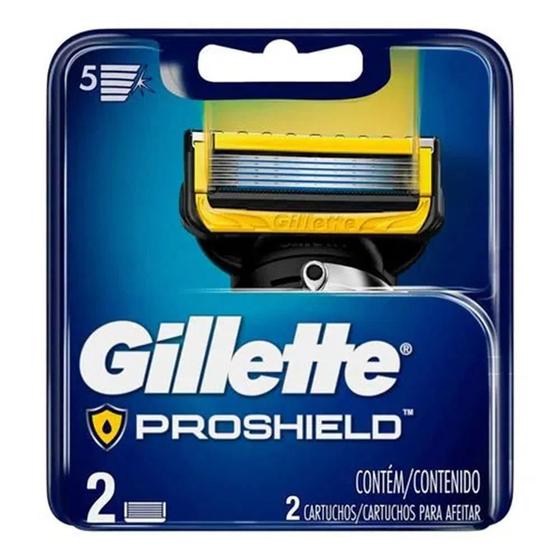Imagem de Gillette Fusion Proshield Carga para Aparelho de Barbear c/ 2 Unidades