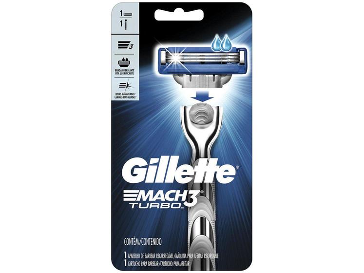 Imagem de Gillette Mach3 Turbo - Aparelho de Barbear