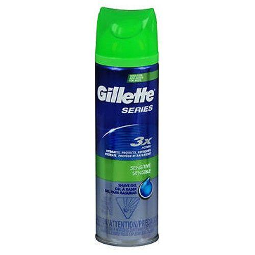 Imagem de Gillette Series Gel de barbear para pele sensível 7 oz da Gillette (pacote com 4)