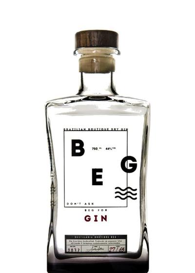 Imagem de Gin Beg Brazilian Boutique Dry 750Ml