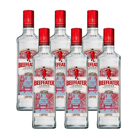 Imagem de Gin Dry 750ml Caixa com 6 Unidades Beefeater