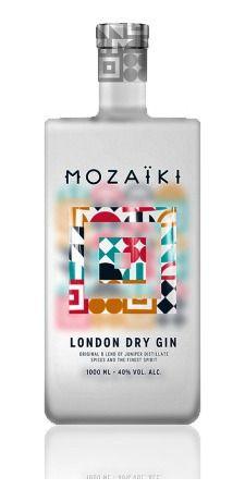 Imagem de Gin Mozaiki London Dry De 1 Litro