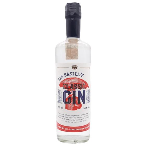 Imagem de Gin San Basile Classic London Dry Gim Drinks Garrafa 700Ml