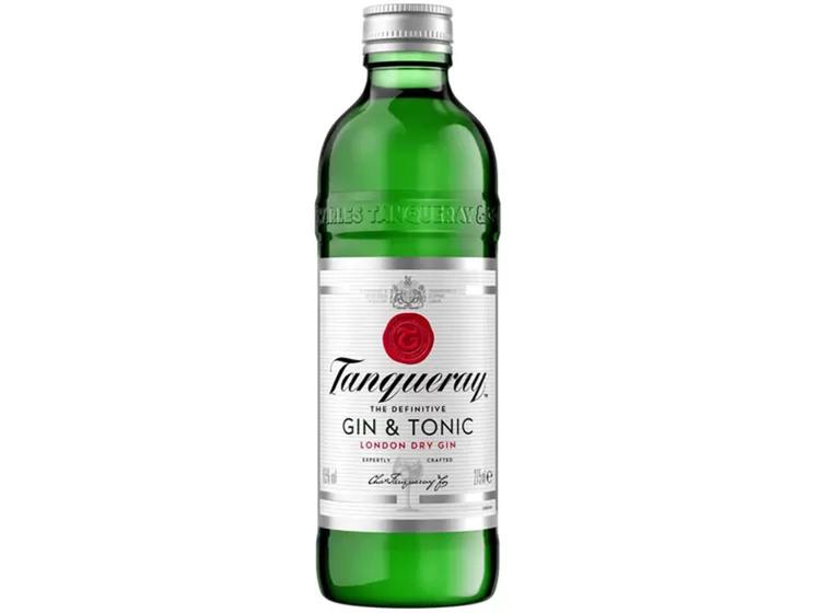 Gin & tonic tanqueray - 500ml Menor preço em Gin & tonic tanqueray - 500ml