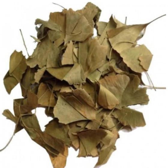 Imagem de Ginkgo Biloba Em Folhas 100gr (erva Seca Para Chá)