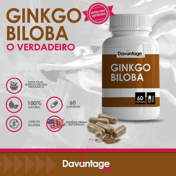 Imagem de Ginkgo Biloba - O VERDADEIRO - Davantage Lab