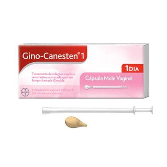 Imagem de Gino-Canesten 1 DIA Comprimido Vaginal de 1 aplicação - BAYER