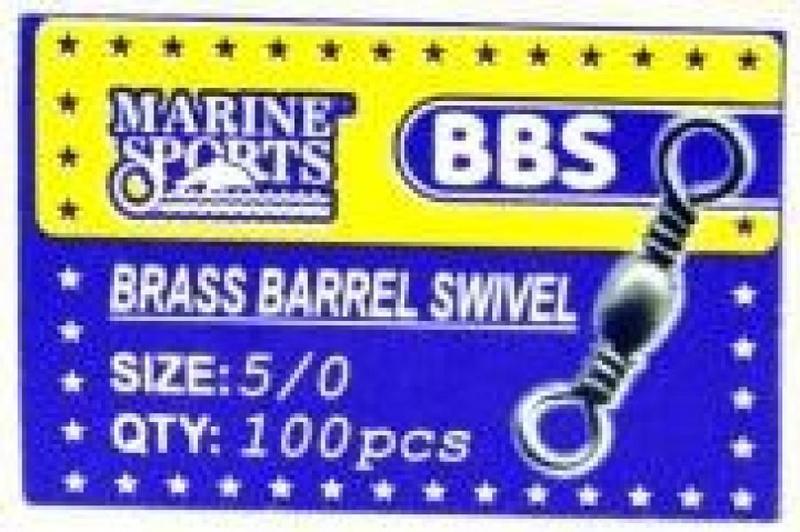 Imagem de Girador Bbs Simples Gold Nº5 Caixa 100 Peças - Marine Sports