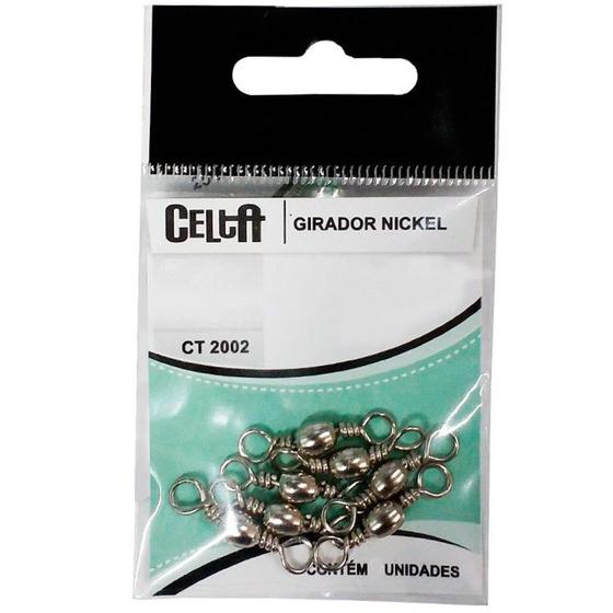 Imagem de Girador Celta Simples Black CT1002 Nº03 92lb Cartela com 10un