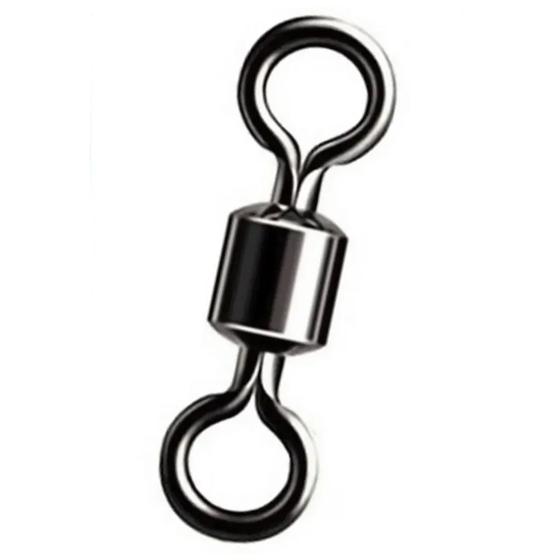 Imagem de Girador Sasame Power Stain Swivel 210-A Black Nickel Tamanho 1 com 05 Unidades 189Kg