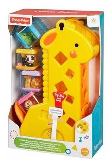 Imagem de Girafa Com Blocos Fisher Price - Mattel B4253