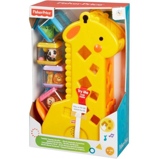 Imagem de Girafa com Blocos Fisher-Price - Mattel