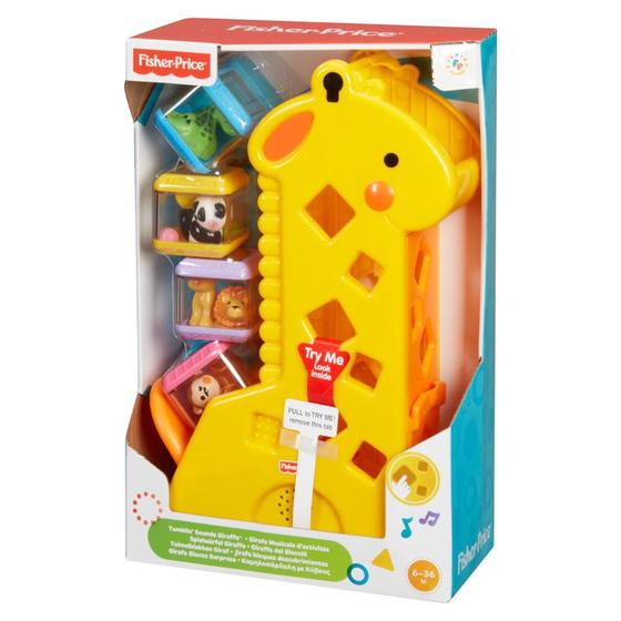 Imagem de Girafa Com Blocos Fisherprice Mattel