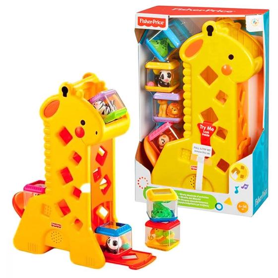 Imagem de Girafa Educativa com Blocos Infantil - Fisher Price B4253