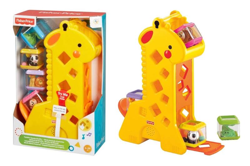 Girafa Pick a Blocks - Blocos Divertidos - Fisher Price - Mattel ...