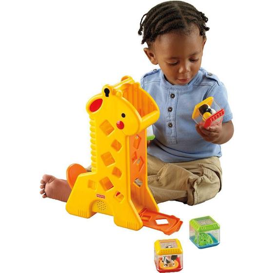 Imagem de Girafas Com Blocos E Som Educativo Fisher Price Mattel