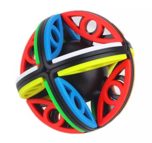 Imagem de Giroscópio Cubo Mágico Esférico 2X2X2 Quebra Cabeça Enigma